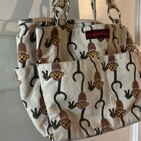 Bungalo 360 Monkey print canvas print - Picture 6 of 6